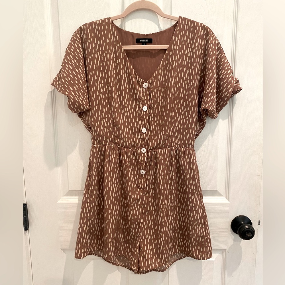 Wishlist Polka Dot Romper